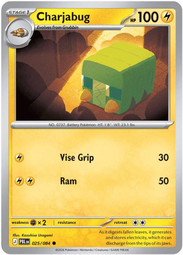 tcg-704782 Charjabug | 025/084 | Normal | ME05: Pitch Black