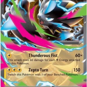 tcg-704784 Mega Zeraora ex - 027/084 | 027/084 | Holofoil | ME05: Pitch Black