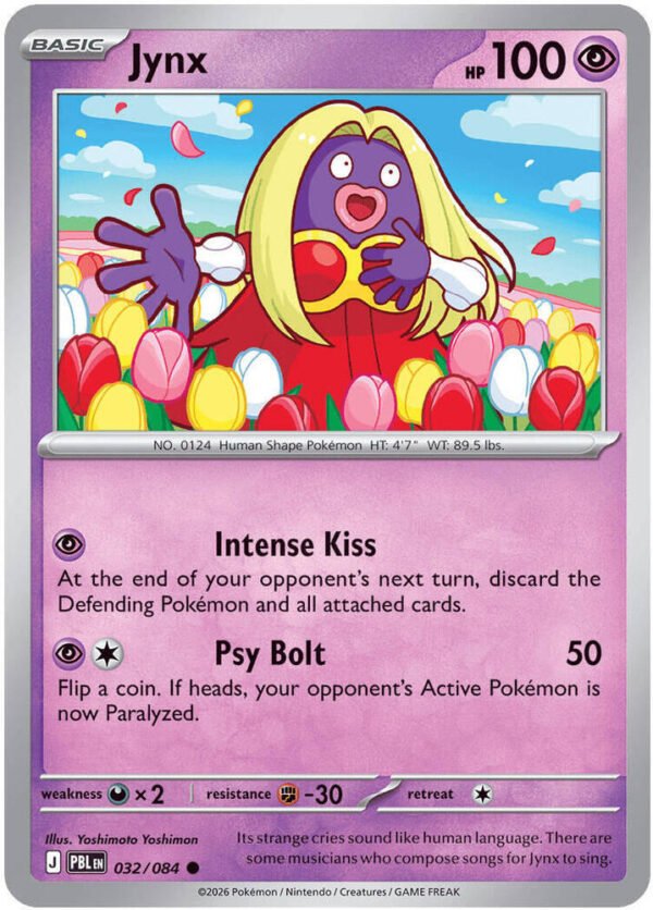 Jynx | 032/084 | Reverse Holofoil | ME05: Pitch Black