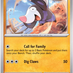 tcg-704803 Drilbur | 046/084 | Normal | ME05: Pitch Black