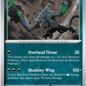 Zarude | 056/084 | Reverse Holofoil | ME05: Pitch Black