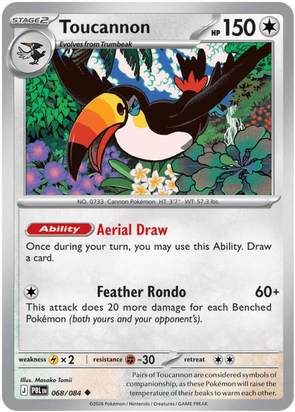 tcg-704825 Toucannon - 068/084 | 068/084 | Normal | ME05: Pitch Black