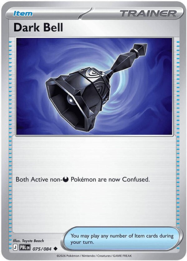 tcg-704832 Dark Bell - 075/084 | 075/084 | Reverse Holofoil | ME05: Pitch Black