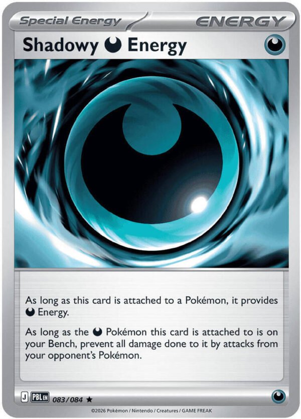 tcg-704840 Shadowy Darkness Energy | 083/084 | Holofoil | ME05: Pitch Black