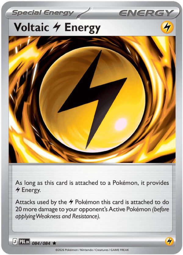 tcg-704841 Voltaic Lightning Energy | 084/084 | Holofoil | ME05: Pitch Black