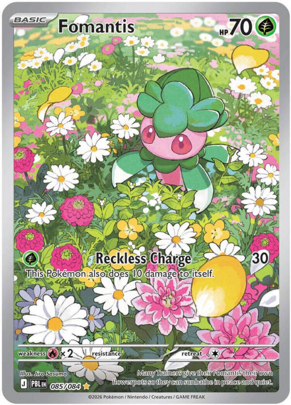 tcg-704842 Fomantis - 085/084 | 085/084 | Holofoil | ME05: Pitch Black