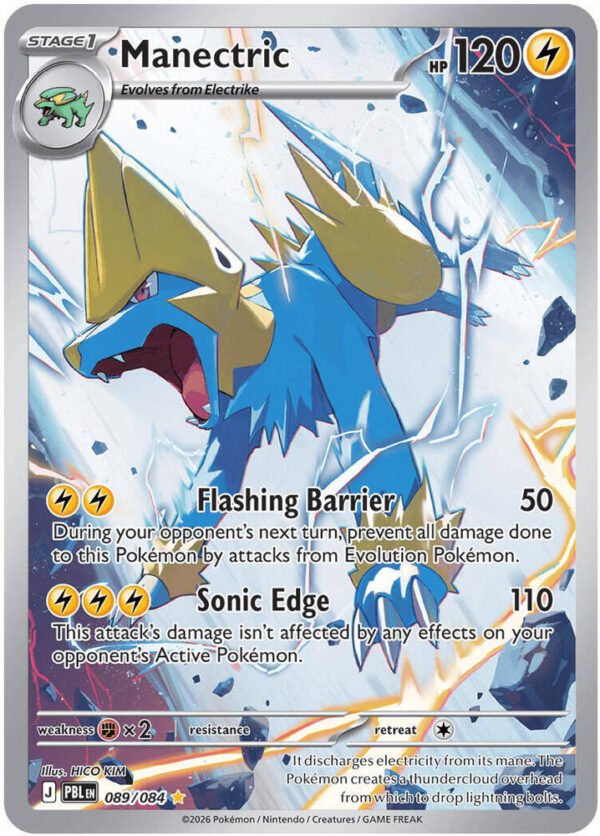 tcg-704846 Manectric - 089/084 | 089/084 | Holofoil | ME05: Pitch Black