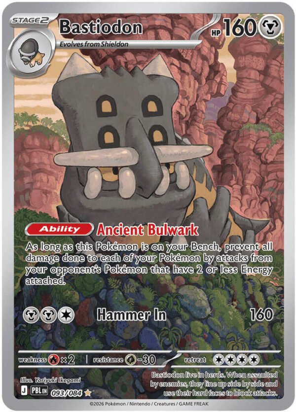 tcg-704850 Bastiodon - 093/084 | 093/084 | Holofoil | ME05: Pitch Black