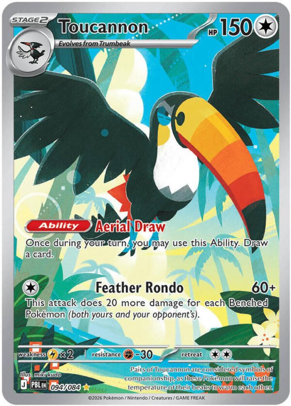 tcg-704851 Toucannon - 094/084 | 094/084 | Holofoil | ME05: Pitch Black