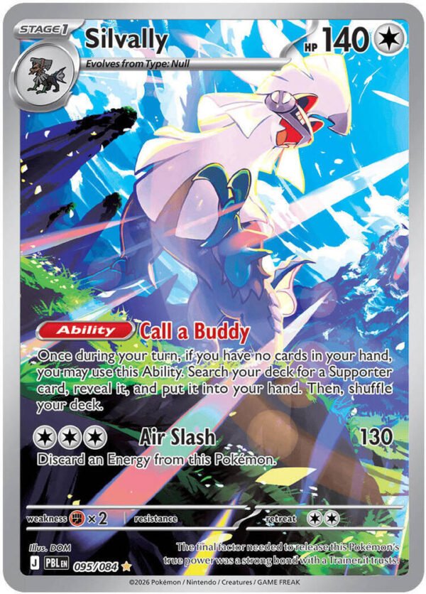 Silvally - 095/084 | 095/084 | Holofoil | ME05: Pitch Black