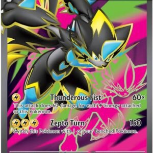 tcg-704855 Mega Zeraora ex - 098/084 | 098/084 | Holofoil | ME05: Pitch Black