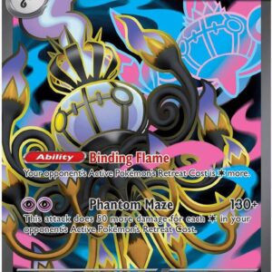 Mega Chandelure ex - 099/084 | 099/084 | Holofoil | ME05: Pitch Black