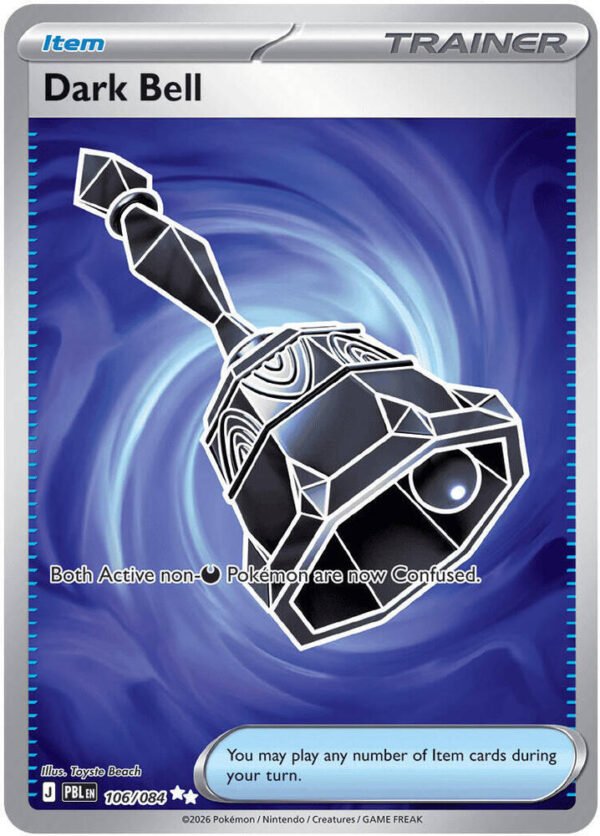 tcg-704863 Dark Bell - 106/084 | 106/084 | Holofoil | ME05: Pitch Black