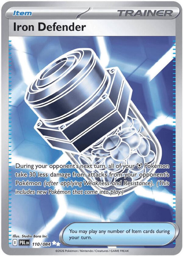 tcg-704867 Iron Defender | 110/084 | Holofoil | ME05: Pitch Black