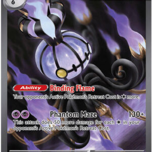 tcg-704872 Mega Chandelure ex - 115/084 | 115/084 | Holofoil | ME05: Pitch Black