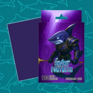 Paquete de Sleeves Standard Shark Fortress Purple x100