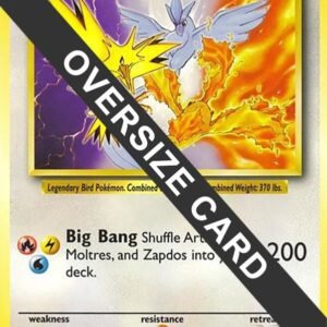 Articuno, Moltres, and Zapdos (Warner Bros. Promo) | Normal | Jumbo Cards
