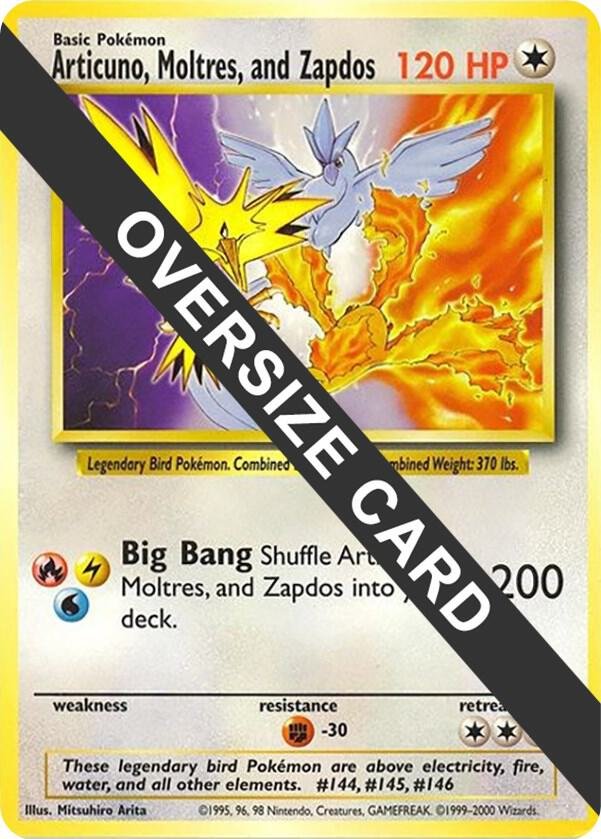 211417_in_1000x1000 Articuno, Moltres, and Zapdos (Warner Bros. Promo) | Normal | Jumbo Cards