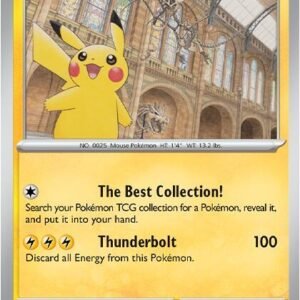 Pikachu at the Museum | Normal | Jumbo Cards