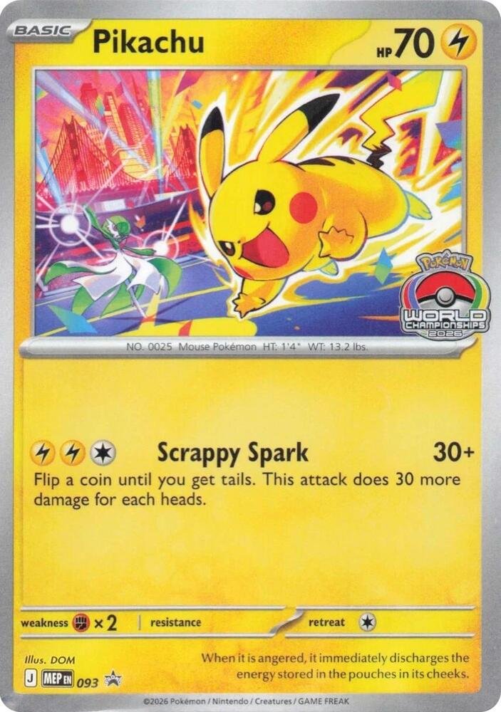 712963_in_1000x1000 Pikachu - 093 | 093 | Normal | ME: Mega Evolution Promo