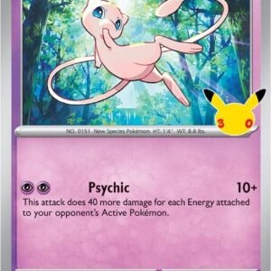 713288_in_1000x1000 Mew - 105 (30th Celebration) | 105 | Holofoil | ME: Mega Evolution Promo