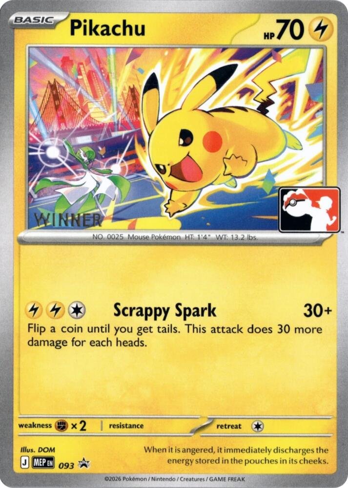 716740_in_1000x1000 Pikachu - 093 (Winner) | 093 | Normal | ME: Mega Evolution Promo