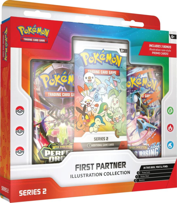 Pokémon TCG First Partner Illustration Collection Series 2 Caja Pokémon TCG First Partner Illustration Collection Series 2