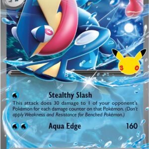 Greninja ex – 021/128 | 021/128 | Holofoil | ME: 30th Celebration