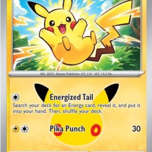 tcg-696681 Pikachu - 037/128 | 037/128 | Holofoil | ME: 30th Celebration