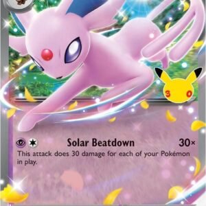 tcg-696834 Espeon ex | 070/128 | Holofoil | ME: 30th Celebration