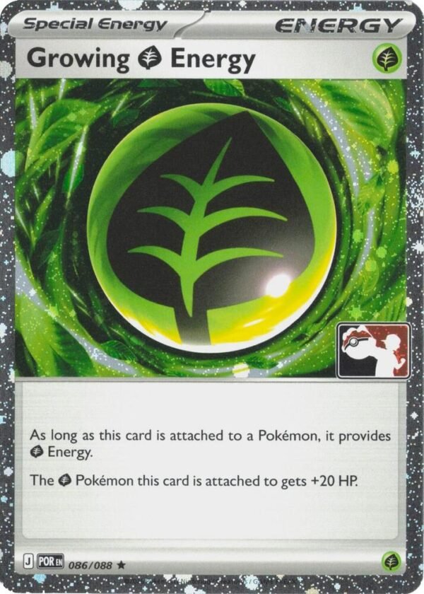Growing Grass Energy – 086/088 (Cosmos Holo) | 086/088 | Holofoil | Prize Pack Series Cards Growing Grass Energy - 086/088 (Cosmos Holo) | 086/088 | Holofoil | Prize Pack Series Cards