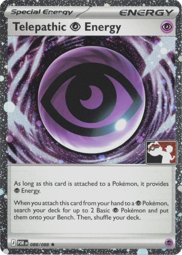 Telepathic Psychic Energy – 088/088 (Cosmos Holo) | 088/088 | Holofoil | Prize Pack Series Cards Telepathic Psychic Energy - 088/088 (Cosmos Holo) | 088/088 | Holofoil | Prize Pack Series Cards