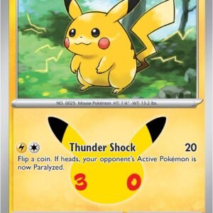 tcg-712934 Pikachu - 023/128 | 023/128 | Holofoil | ME: 30th Celebration