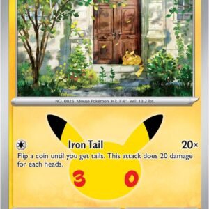 tcg-712943 Pikachu - 039/128 | 039/128 | Holofoil | ME: 30th Celebration
