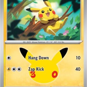 tcg-712945 Pikachu - 041/128 | 041/128 | Holofoil | ME: 30th Celebration