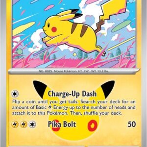 tcg-712946 Pikachu - 042/128 | 042/128 | Holofoil | ME: 30th Celebration