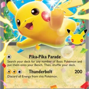 tcg-712951 Pikachu ex - 053/128 | 053/128 | Holofoil | ME: 30th Celebration