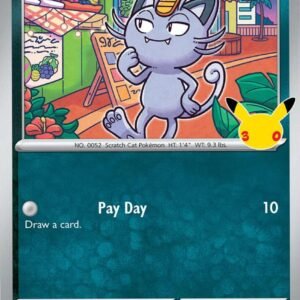 Alolan Meowth - 089/128 | 089/128 | Holofoil | ME: 30th Celebration
