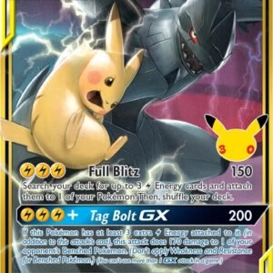 Pikachu & Zekrom GX | 33/181 | Holofoil | ME: 30th Celebration Classic Collection