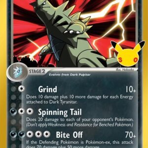 Dark Tyranitar | 19/109 | Holofoil | ME: 30th Celebration Classic Collection