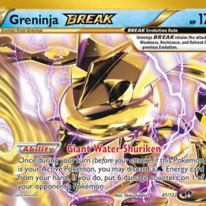 Greninja BREAK | 41/122 | Holofoil | ME: 30th Celebration Classic Collection
