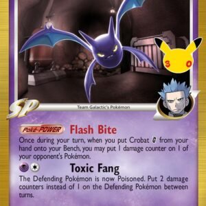 Crobat G | 47/127 | Holofoil | ME: 30th Celebration Classic Collection Crobat G | 47/127 | Holofoil | ME: 30th Celebration Classic Collection