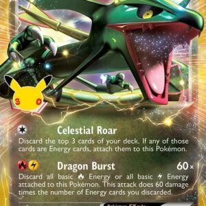 Rayquaza EX | 85/124 | Holofoil | ME: 30th Celebration Classic Collection