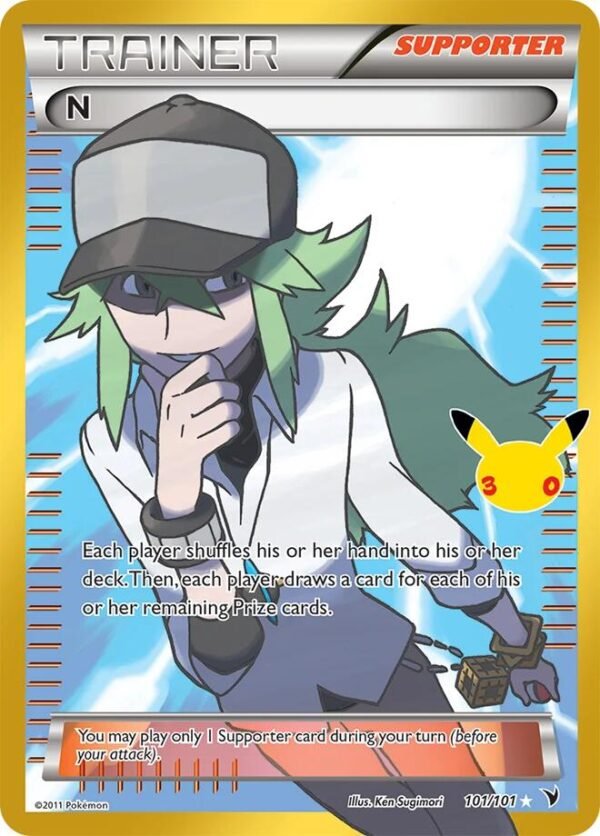 N | 101/101 | Holofoil | ME: 30th Celebration Classic Collection N | 101/101 | Holofoil | ME: 30th Celebration Classic Collection