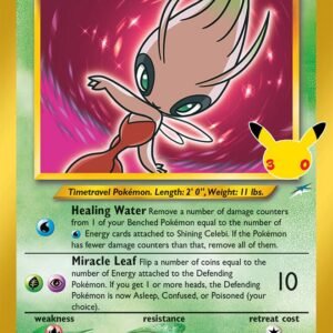 Shining Celebi | 106/105 | Holofoil | ME: 30th Celebration Classic Collection
