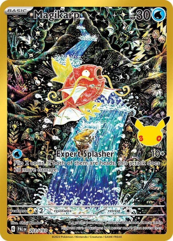 Magikarp | 203/193 | Holofoil | ME: 30th Celebration Classic Collection Magikarp | 203/193 | Holofoil | ME: 30th Celebration Classic Collection
