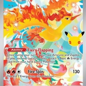 tcg-716219 Moltres - 130/128 | 130/128 | Holofoil | ME: 30th Celebration