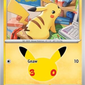 tcg-716312 Pikachu - 031/128 | 031/128 | Holofoil | ME: 30th Celebration