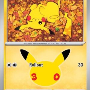 tcg-716313 Pikachu - 035/128 | 035/128 | Holofoil | ME: 30th Celebration