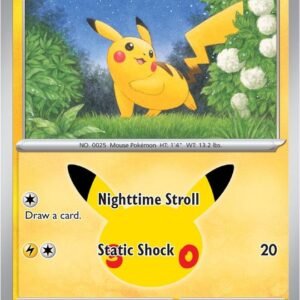 tcg-716314 Pikachu - 045/128 | 045/128 | Holofoil | ME: 30th Celebration